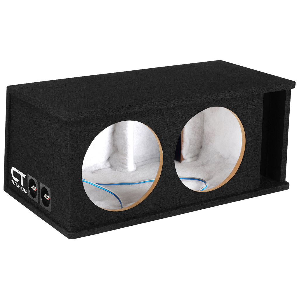 CT Sounds Dual 12 Inch Vented Subwoofer Box Design – CT SOUNDS