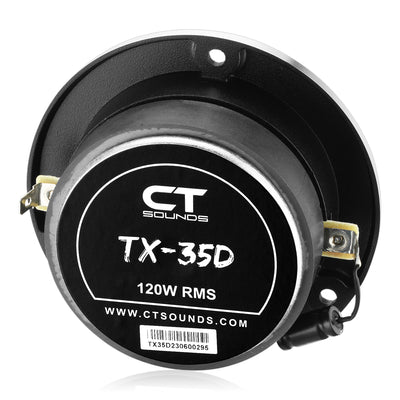 TX-35D // 3.5” 480-Watt Titanium Super Tweeters, Pair